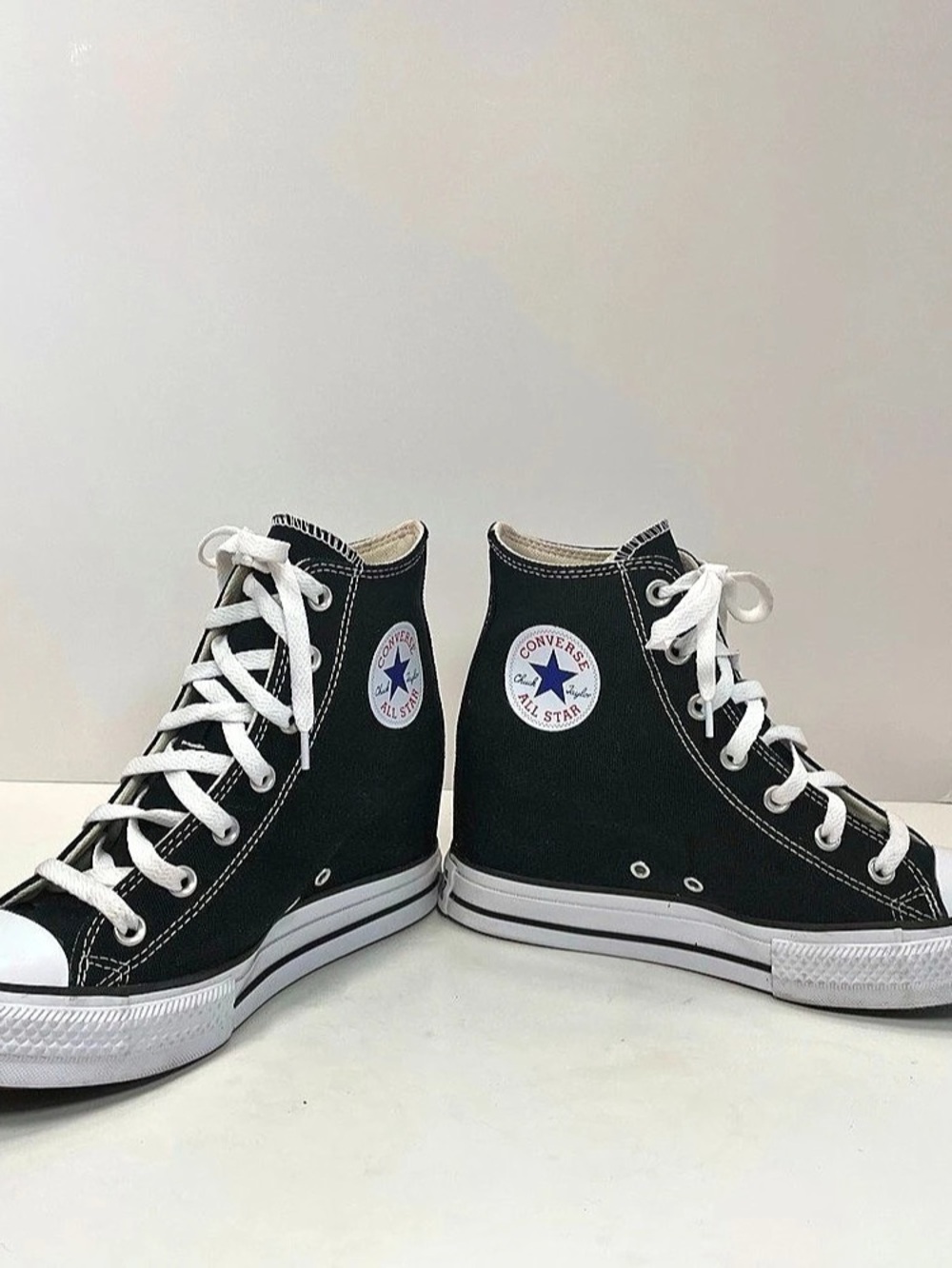 Converse Chuck Taylor All Star hi-top High Top hidden wedge heel Sneakers black